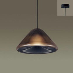 透明・内面スモーク（ピアノブラック仕上） パナソニック製ペンダントライト LGB15477 CB1 PN-0130W-BZ