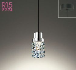 クリスタルガラス オーデリック製ペンダントライト OP252852R OD-0220W-CL