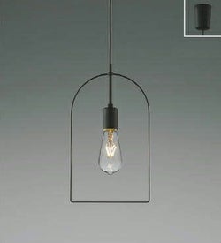 マットブラックフレーム コイズミ製ペンダントライト AP50323 KO-0240E-BK