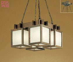 4.5畳 4灯 杉 オーデリック製ペンダントライト OC114245LR1 OD-1311W-BR