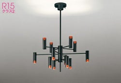 14畳 12灯 マットブラック色  オーデリック製シーリングライト OC257192BR OD-1730E-BK