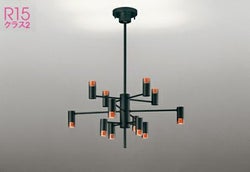 14畳 12灯 マットブラック色  オーデリック製シーリングライト OC257194R OD-1731E-BK