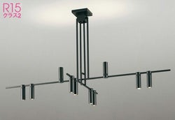 10灯マットブラック オーデリック製シーリングライト OC257159BR OD-1740E-BK