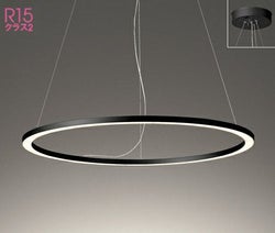 マットブラック Φ1000 オーデリック製ペンダントライト OC257203R OD-1750E-BK