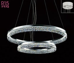 クリスタルガラス Φ1000 オーデリック製ペンダントライト OC257181R OD-1760W-CL