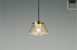 透明リブ コイズミ製ペンダントライト AP51154 KO-0480D-CL