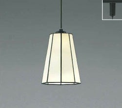 ステンドグラス コイズミ製ペンダントライト AP43054L KO-0881D-WH