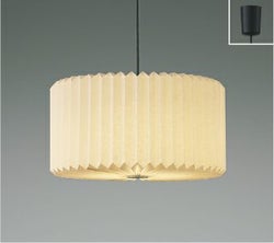 和紙 Lサイズ コイズミ製ペンダントライト AP57411 KO-0900E-WH