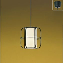 黒色 和紙入り コイズミ製ペンダントライト AP38922L KO-1051E-BK