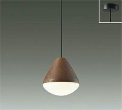 ウォールナット色塗装（ガラス 乳白） ダイコー製ペンダントライト DPN-41947Y DA-1490W-BR