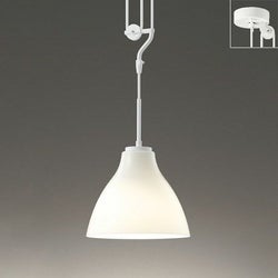 ガラス（乳白） オーデリック製ペンダントライト OP252992LCR1 OD-1950W-WH