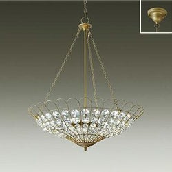 10灯 ゴールドアンティーク ダイコー製ペンダントライト DCH-41011Y DA-1250W-GD