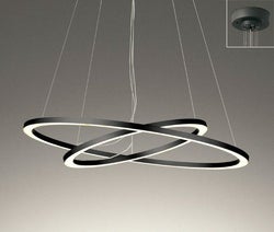 マットブラック Φ1000 オーデリック製ペンダントライト OC257219R OD-1751W-BK