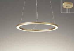 サテンゴールド Φ650 オーデリック製ペンダントライト OC257218R OD-1753E-GD