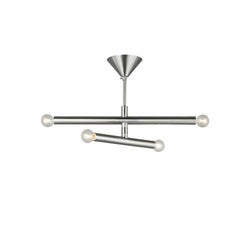 シルバー4灯 インターフォルム製シーリングライト LT-4539 IF-1160E-SV