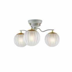 グレー 3灯 インターフォルム製シーリングライト LT-4392 IF-1190E-WH