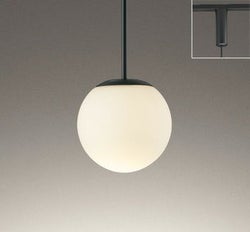 乳白×マットブラック  Φ150 オーデリック製ペンダントライト OP273019LCR OD-2000D-BK