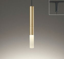 乳白×サテンゴールド  Φ35 オーデリック製ペンダントライト OP273014LCR OD-2010D-GD