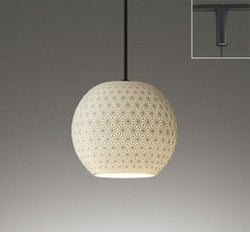 ボーンチャイナ Φ160 オーデリック製ペンダントライト OP273040LR OD-2041D-NT