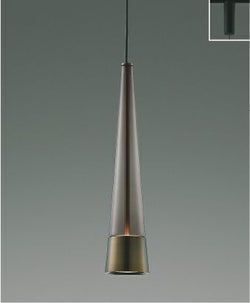 スモークブラウン コイズミ製ペンダントライト AP57283 KO-1370D-BR