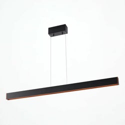 ブラック+ライトウッド 120cm アートワークスタジオ製ペンダントライト AW-0617E(BK/LW) AW-0159E-BK