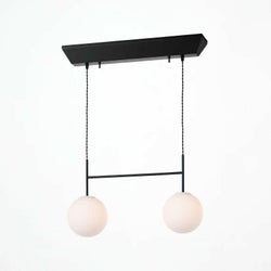 ブラック 2灯 アートワークスタジオ製ペンダントライト AW-0673E(BK) AW-0732E-BK