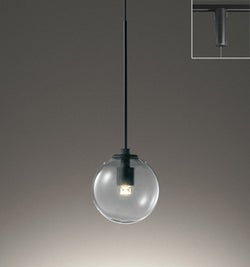 ガラス Φ120 オーデリック製ペンダントライト OP273057BR OD-2120D-CL