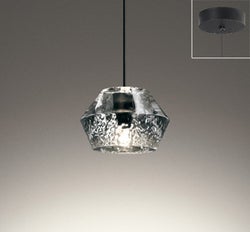 ガラス Φ105 オーデリック製ペンダントライト OP273101BR OD-2130W-CL