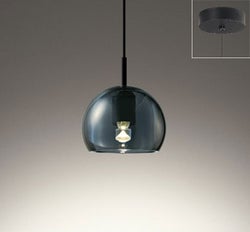 スモークグレー Φ100 オーデリック製ペンダントライト OP273058BR OD-2140W-GY