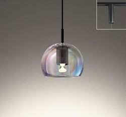 ラスター仕上 クリア 虹色 Φ100 オーデリック製ペンダントライト OP273061BR OD-2140D-MX