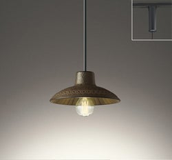 ブラウン 南部鉄器 オーデリック製ペンダントライト OP273093LD OD-2160D-BR