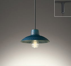 ブルー 南部鉄器 オーデリック製ペンダントライト OP273095LD OD-2160D-BL