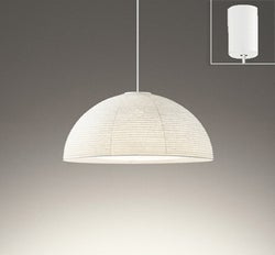 美濃和紙 Φ600 オーデリック製ペンダントライト OP273089LR OD-2181E-WH
